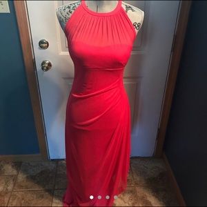 🤩DAVIDS BRIDAL CORAL PROM DRESS🤩